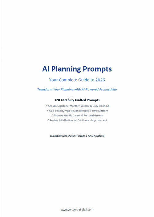 2026 Planning AI Prompt Book