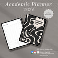 2026 All-in-One Student Digital Planner + Calendar Sync | Portrait