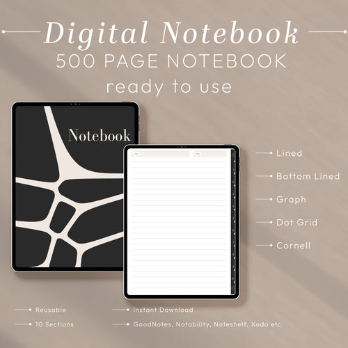 2026 All-in-One STUDENT Digital Planner and Notebook BUNDLE