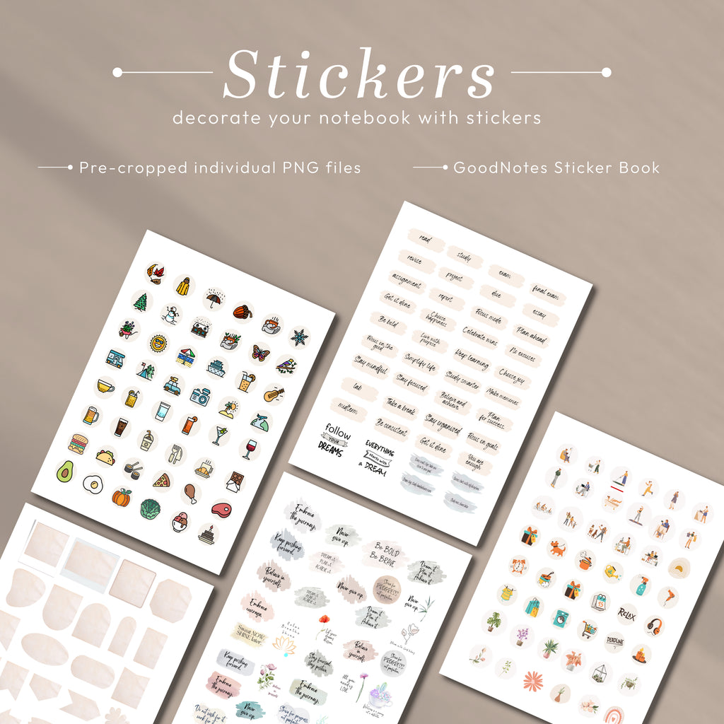 2026 All-in-One STUDENT Digital Planner and Notebook BUNDLE