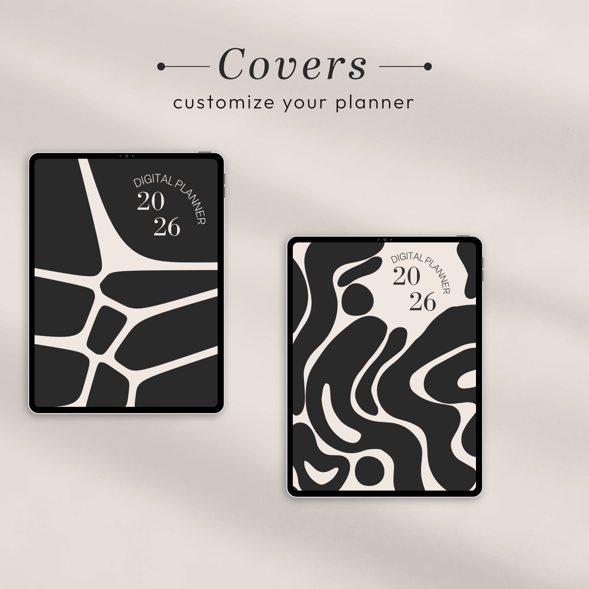 All-In-One PORTRAIT Digital Planner & Notebook BUNDLE