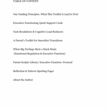 Executive Functioning Made Simple - Toolkit