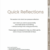 Parenting Reflection Notebook