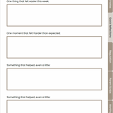 Parenting Reflection Notebook