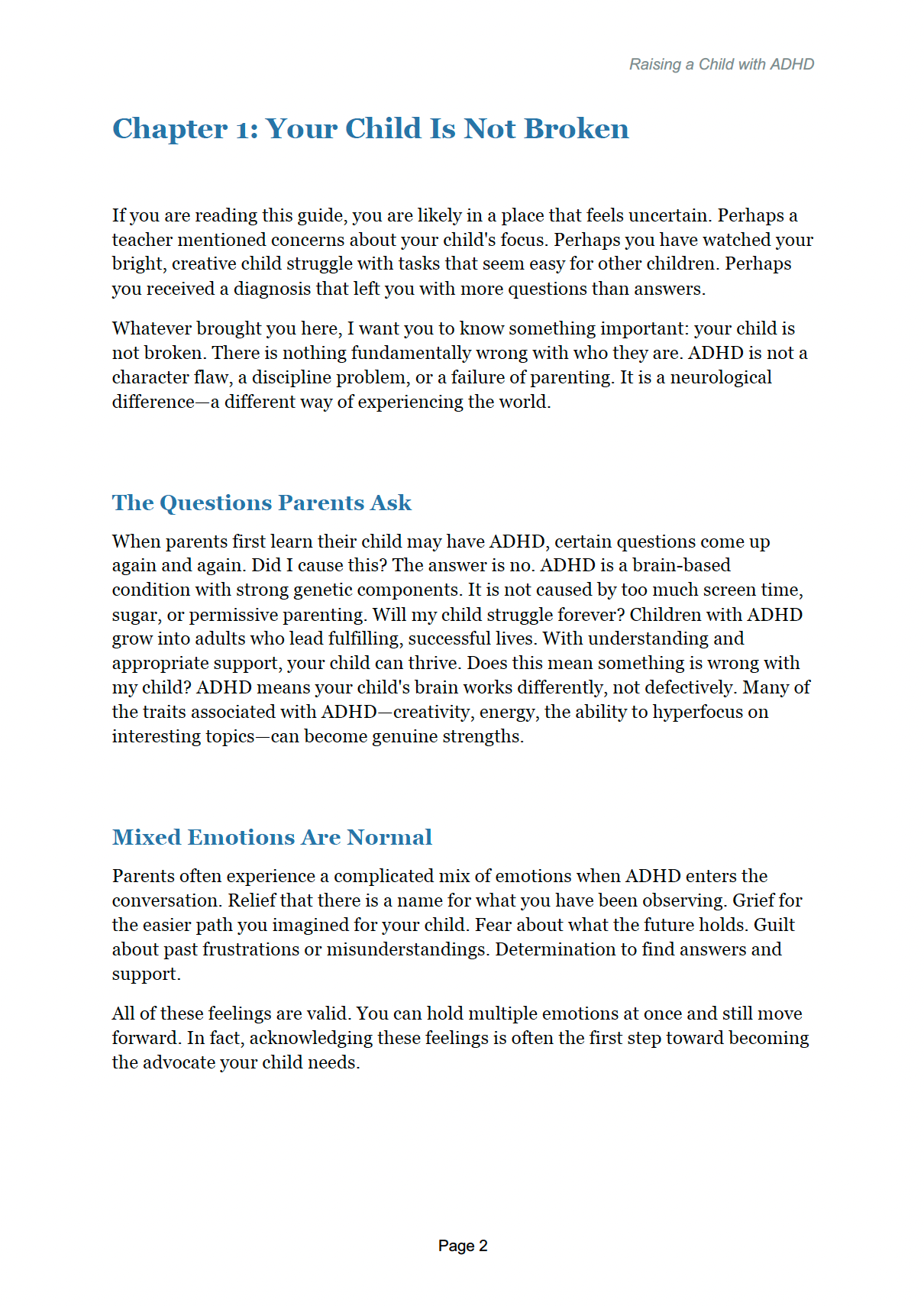 Raising a Child with ADHD – A Practical Parenting Guide (Ages 5–12) - EBOOK + AUDIOBOOK