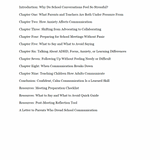 Talking to Teachers Without Anxiety - Ebook