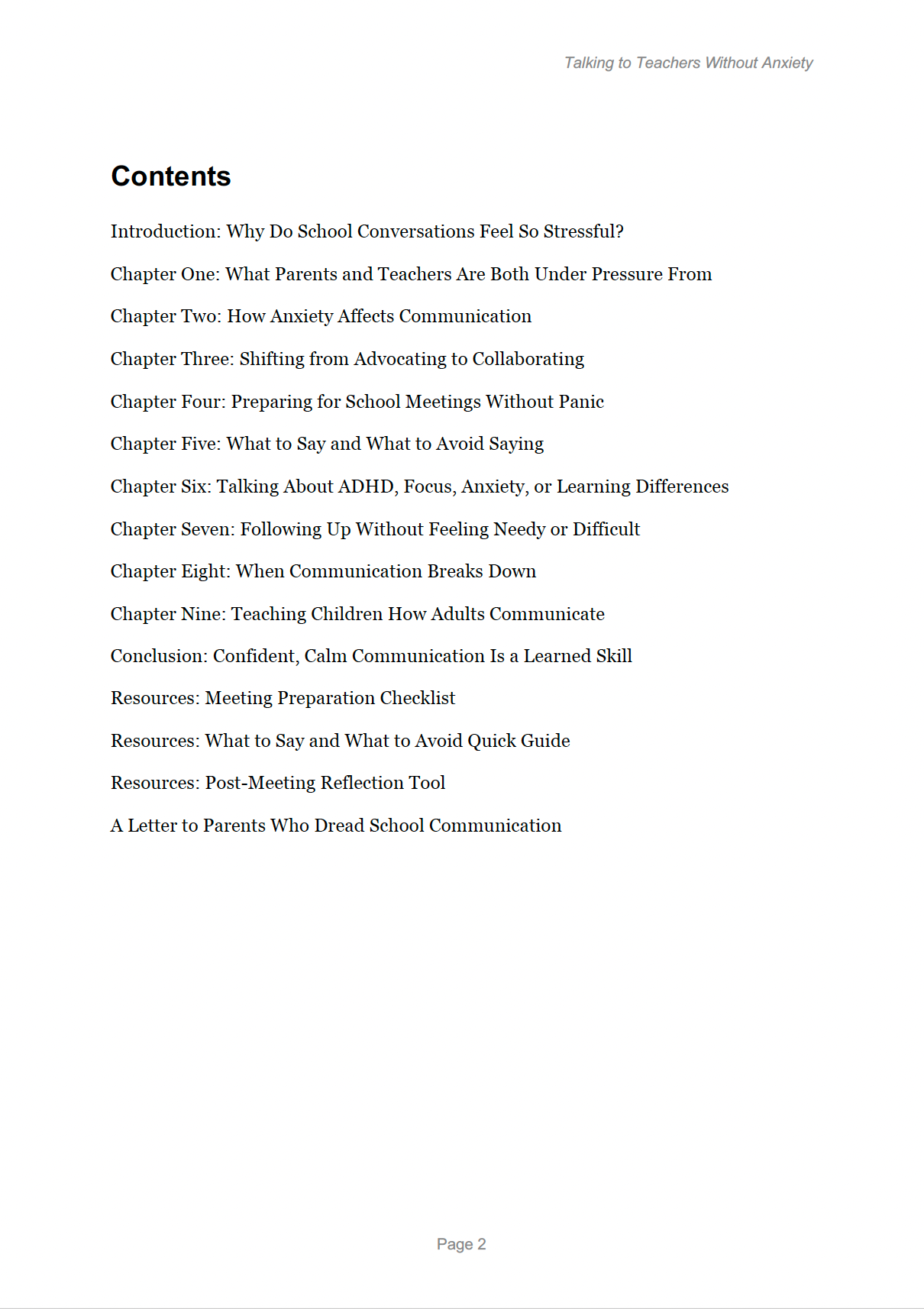 Talking to Teachers Without Anxiety - A Parenting Guide to Confident School Communication & Advocacy