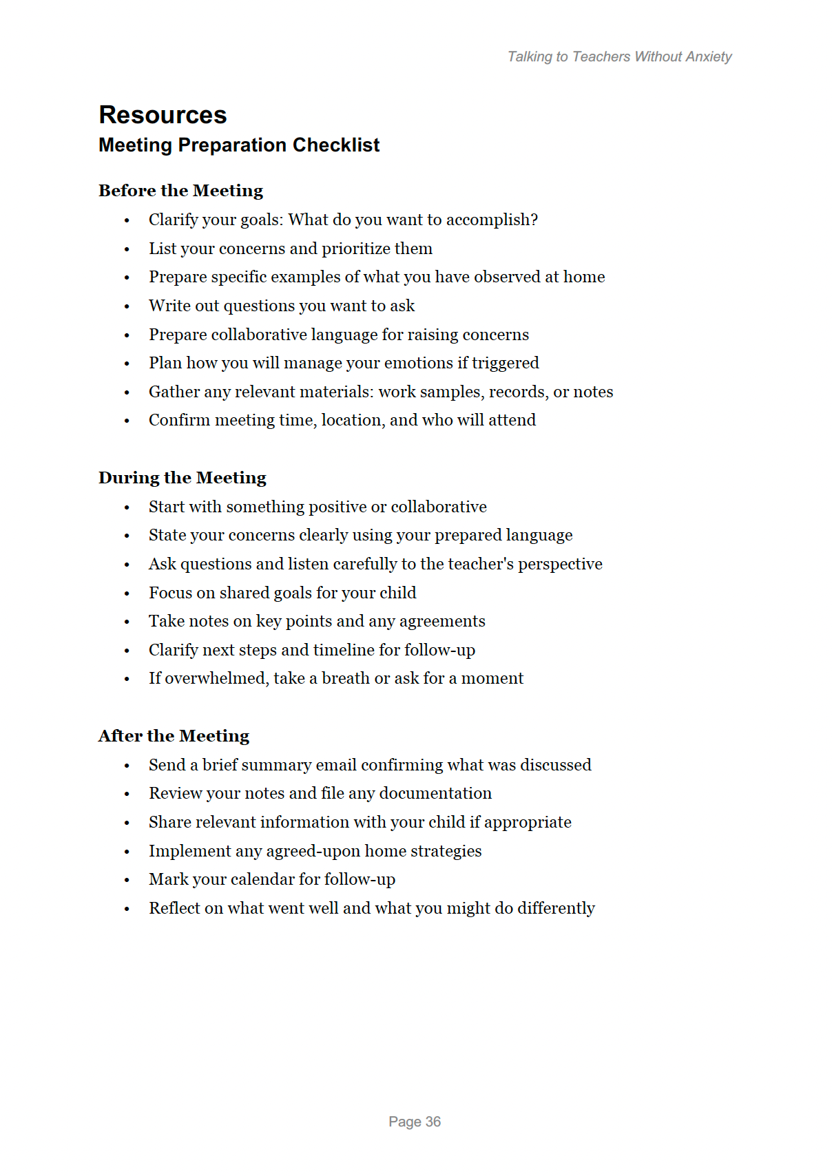 Talking to Teachers Without Anxiety - A Parenting Guide to Confident School Communication & Advocacy