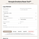 Versayle Emotion Reset App