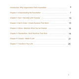 5S Organization System for Working Moms BUNDLE