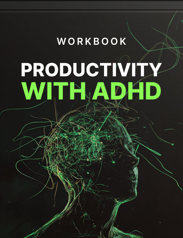 Productivity with ADHD WORKBOOK — Focus, Time Management & Support