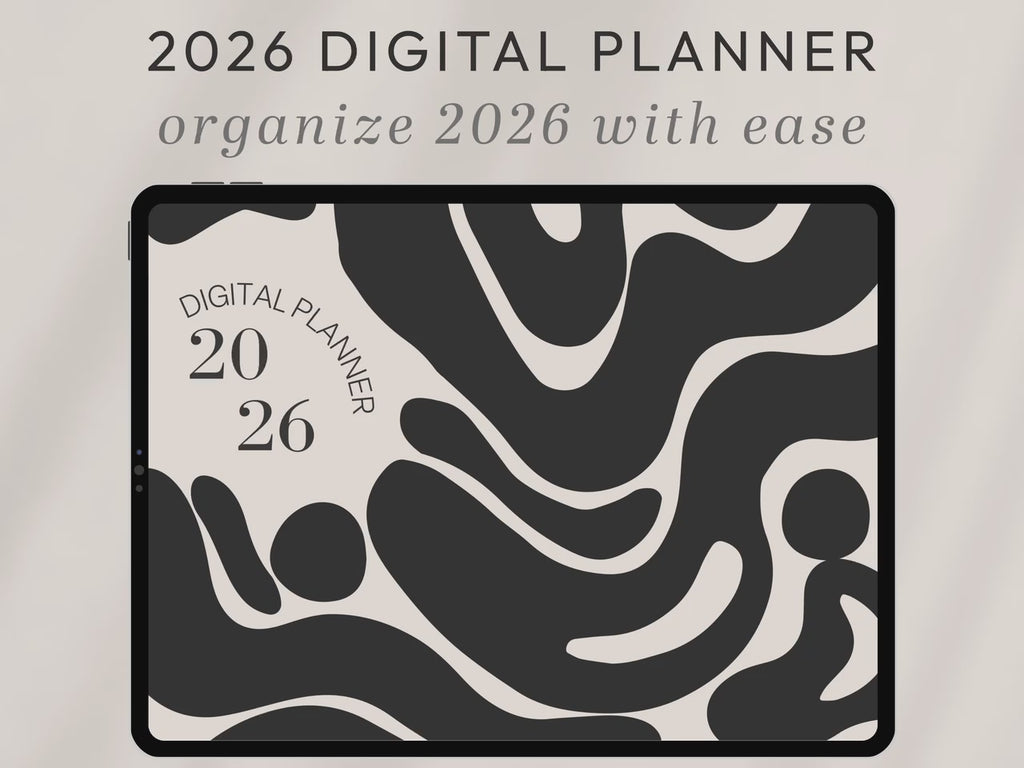 All-In-One LANDSCAPE Digital Planner & Notebook BUNDLE